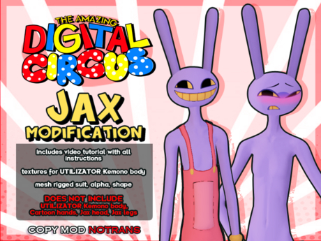 Second Life Marketplace - The Amazing Digital Circus - Jax modification